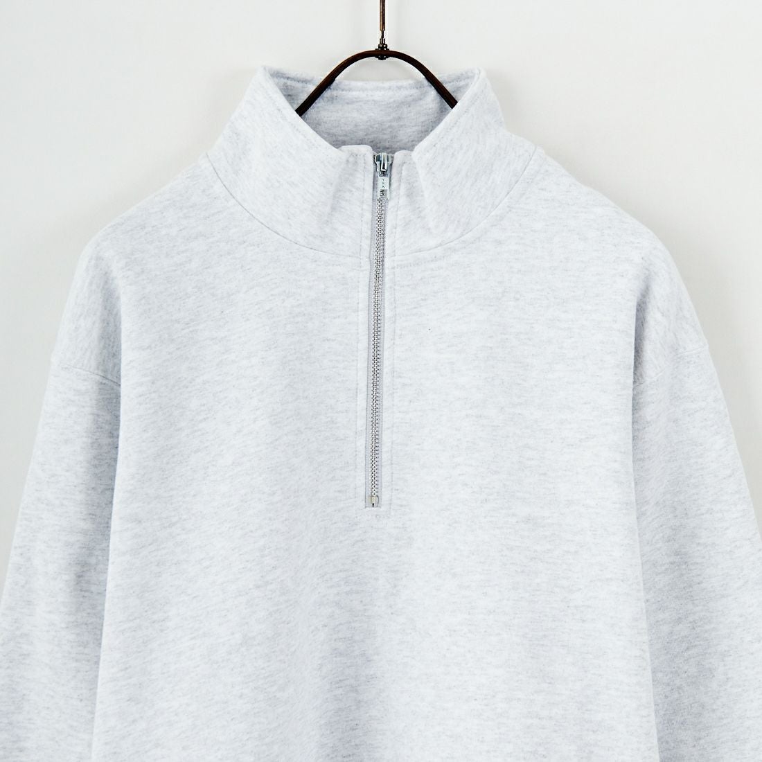 NORTHERN ATHLETIC WEAR [ノーザンアスレチックウェア] リラックスフィット クォータージッププルオーバー [NAW-QZ-5F] 11 H.GREY