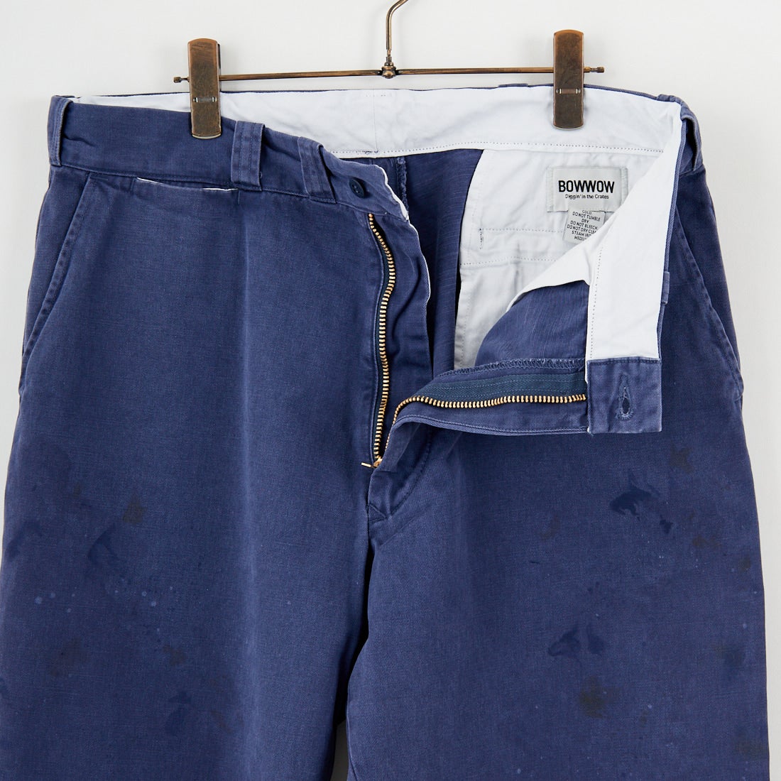 BOW WOW [バウワウ] エッセンシャルエイジドチノパンツ [BW252-ECP] AGED NAVY