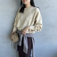 OATMEAL&&モデル身長：160cm 着用サイズ：M&&