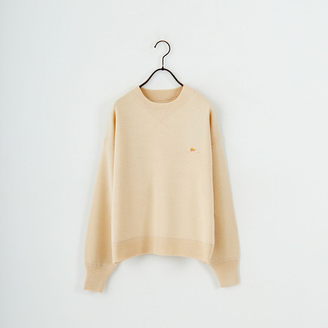 KELTY [ケルティ] 別注 ワンポイントロゴ スウェットライクニット [KE253W30IN03-JF] OATMEAL