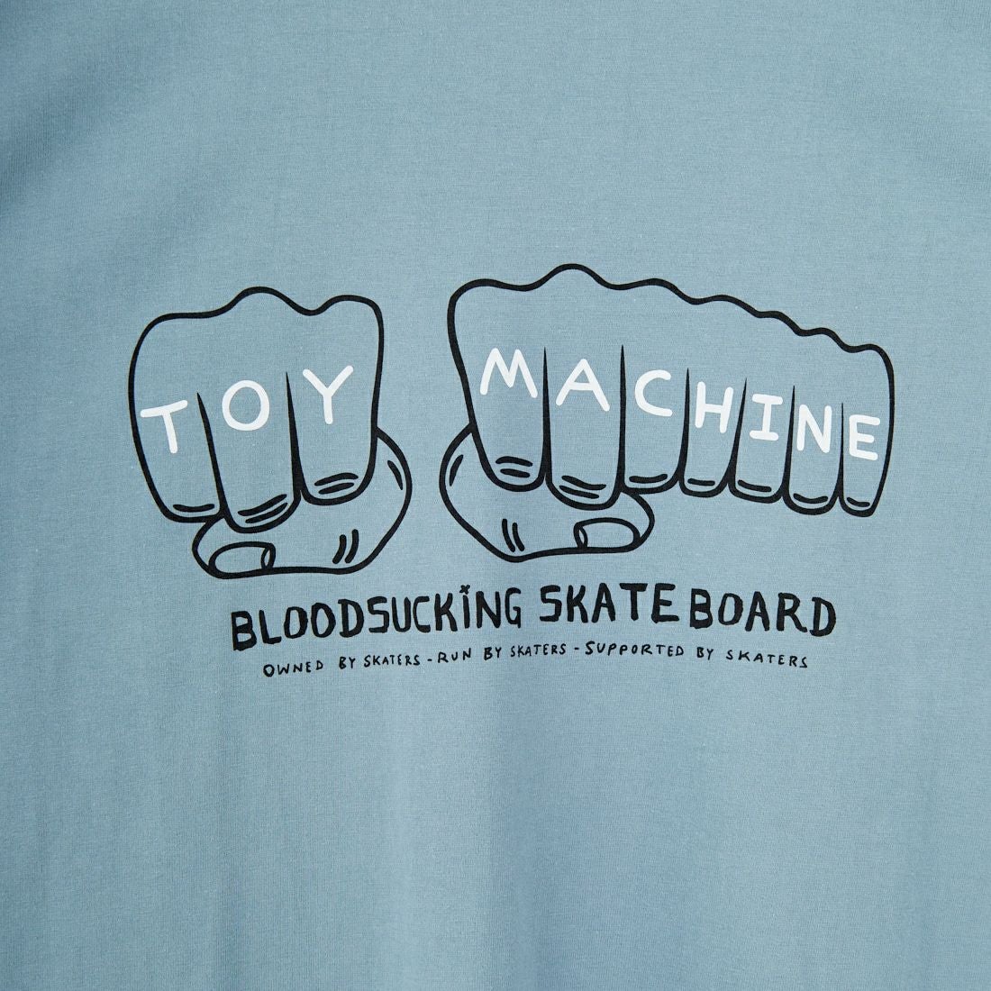 toy machine [トイマシーン] フィストロゴ ロングスリーブTシャツ [TMFFLT7] BLUE