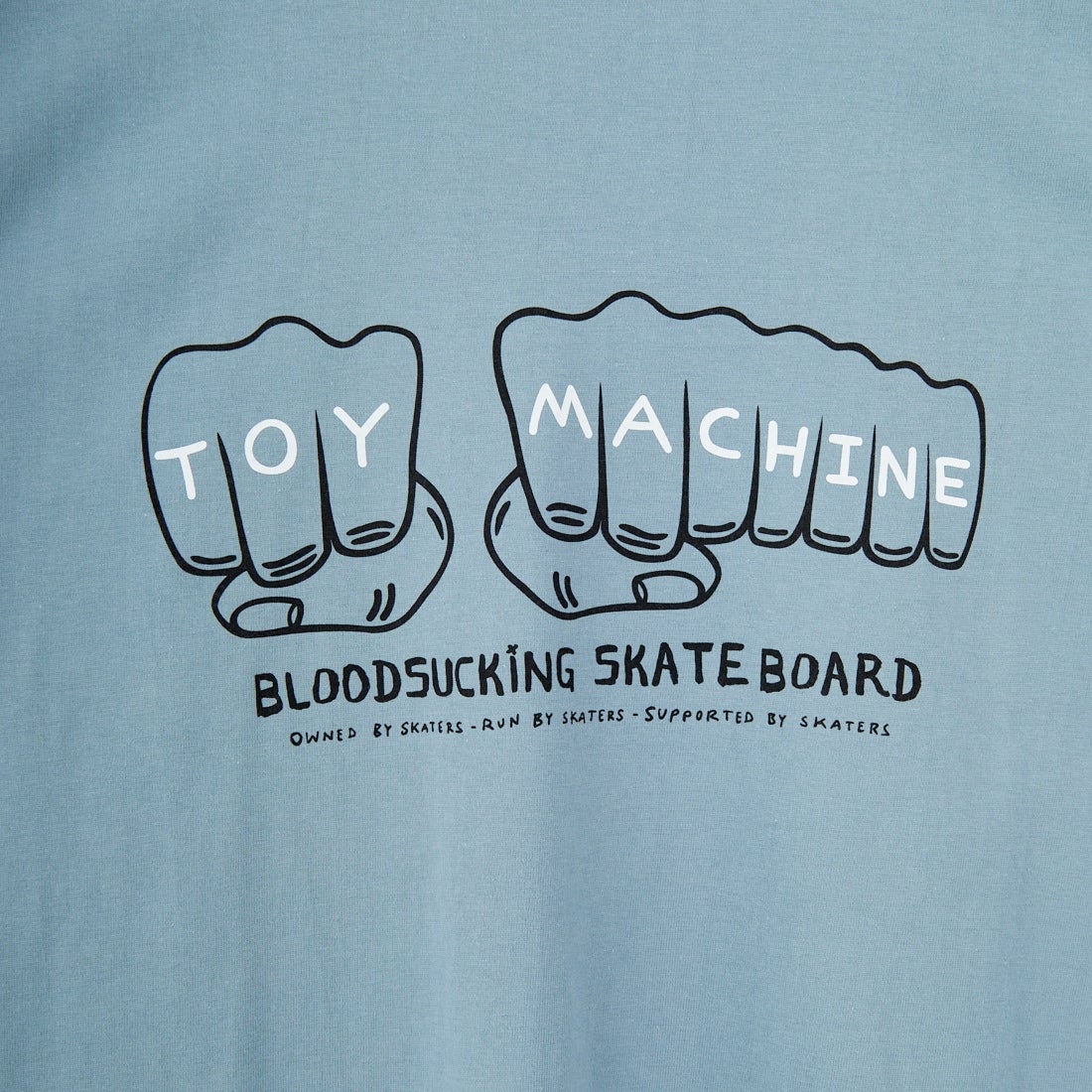 toy machine [トイマシーン] フィストロゴ ロングスリーブTシャツ [TMFFLT7] BLUE