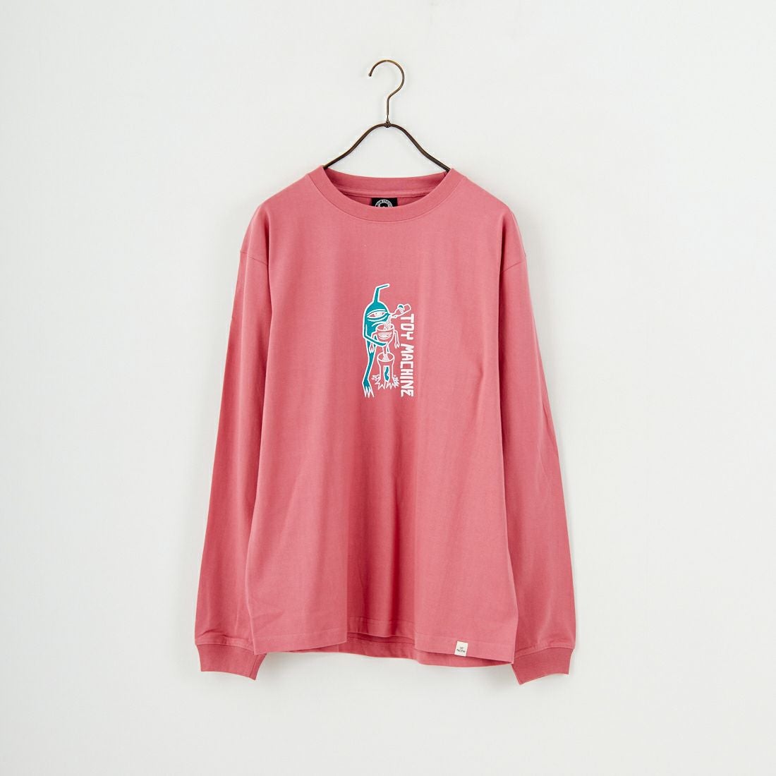 toy machine [トイマシーン] BSCS ロングスリーブTシャツ [TMFFLT6] L.RED