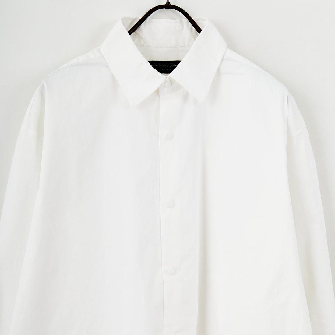 Jeans Factory Clothes [ジーンズファクトリークローズ] タイプライタードットボタンシャツ [EPC-55100] 1 IVORY