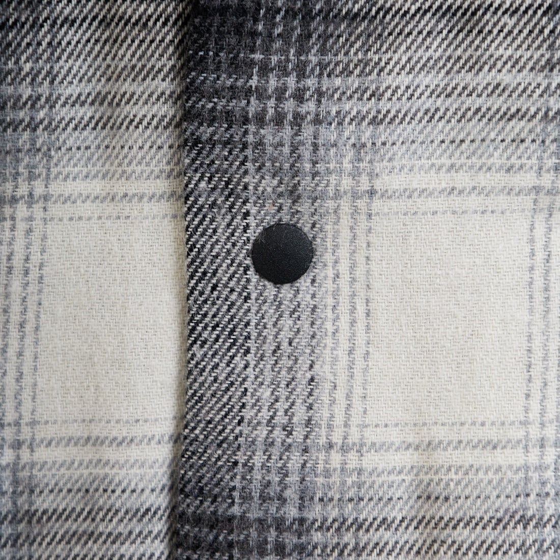 Jeans Factory Clothes [ジーンズファクトリークローズ] チェックドットボタンバンドカラーシャツ [EPC-55101] 4 GREY