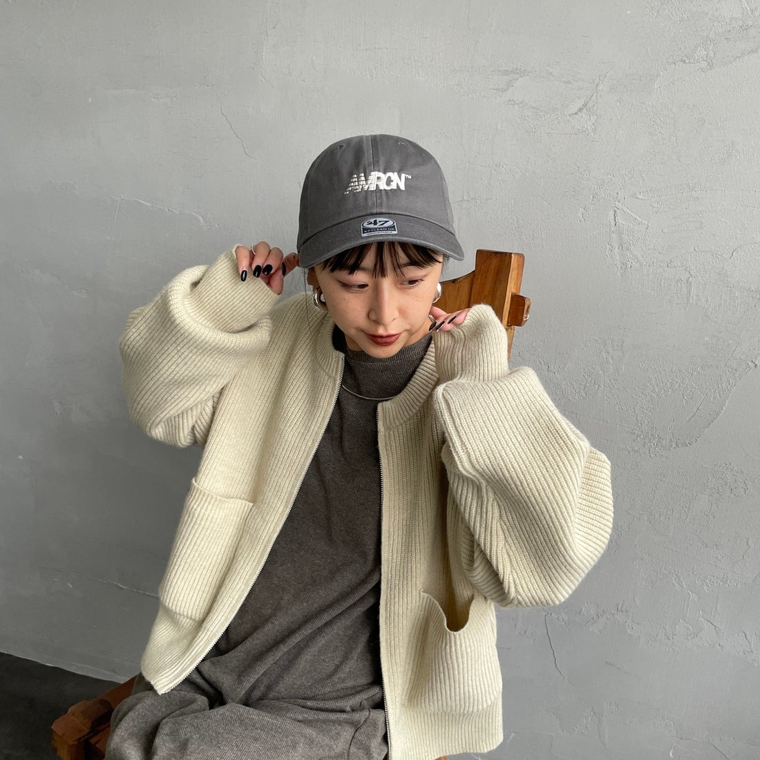 Americana [アメリカーナ] 47 クリーンナップキャップ [FC-024] ﾁｬｺｰﾙ