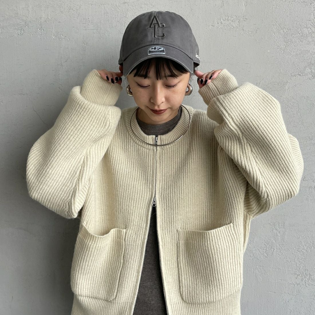 Americana [アメリカーナ] 47 クリーンナップキャップ [FC-001-25FW] ﾁｬｺｰﾙ