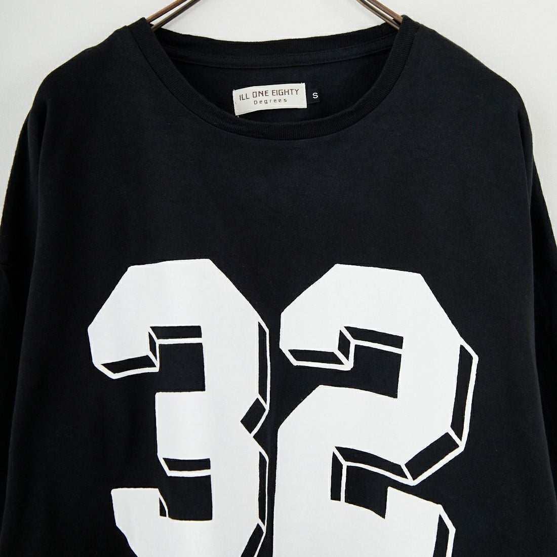 ILL ONE EIGHTY [イル ワンエイティ] 32 タイダイロングスリーブTシャツ [ILL252-06D] BLACK