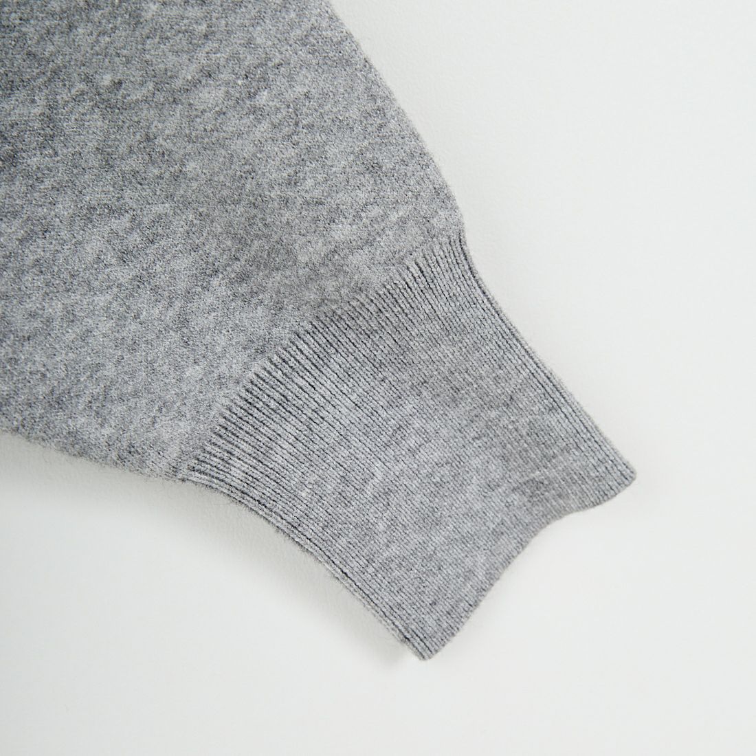 Jf Ready Made [ジェイエフレディメイド] 総針ニット襟付きプルオーバー [3107202] 821 ﾓｸｸﾞﾚｰ