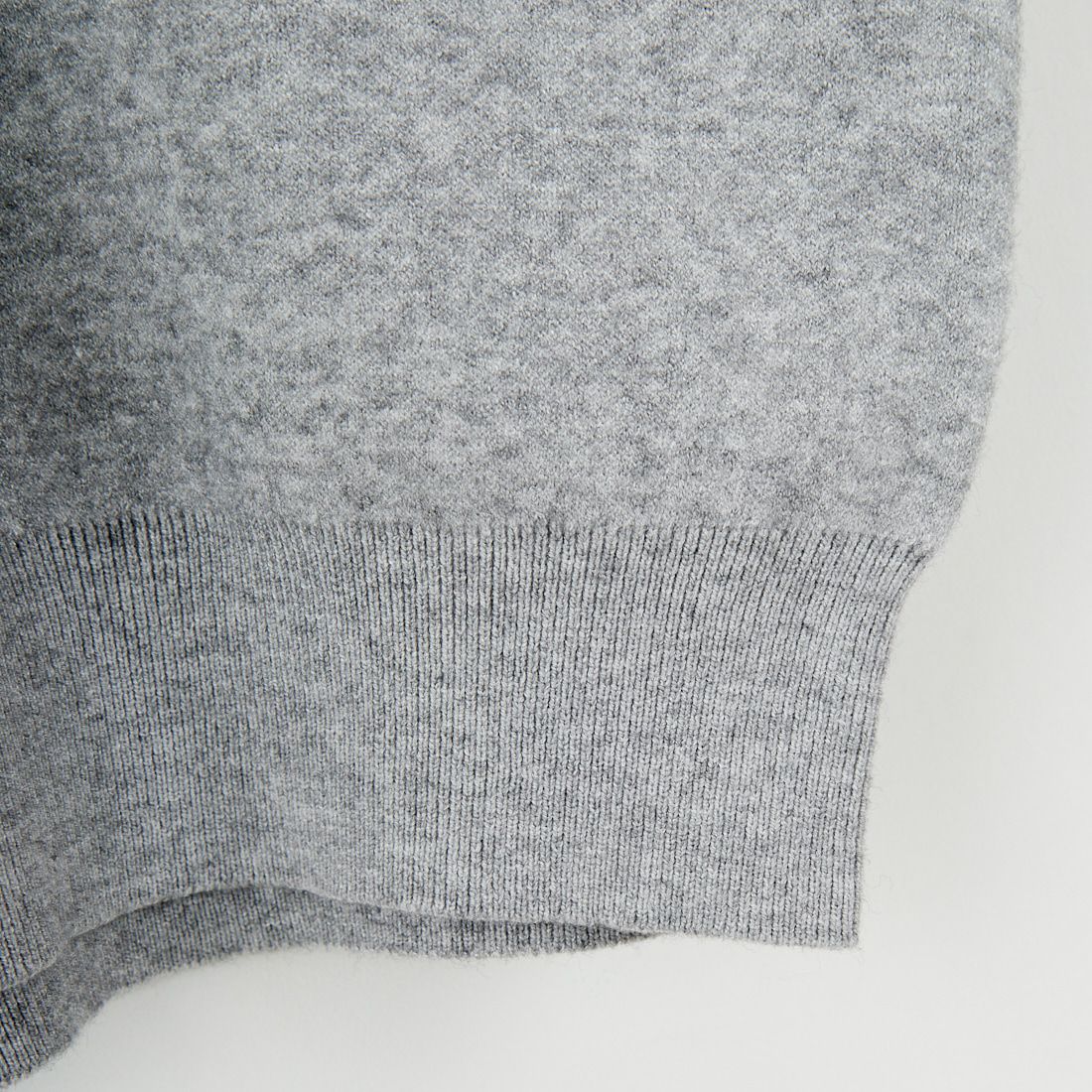 Jf Ready Made [ジェイエフレディメイド] 総針ニット襟付きプルオーバー [3107202] 821 ﾓｸｸﾞﾚｰ