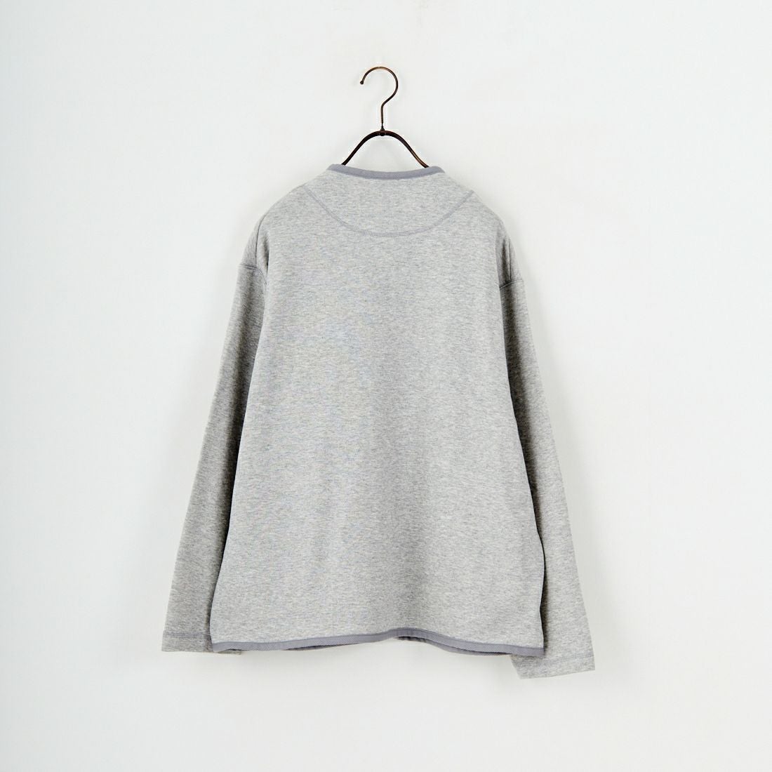 Vincent et Mireille [ヴァンソン エ ミレイユ] フレンチテリーカーディガン [VM252FT27110] 15 LT.GRAY