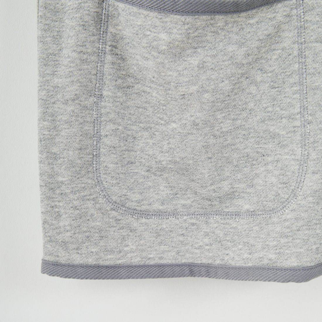 Vincent et Mireille [ヴァンソン エ ミレイユ] フレンチテリーカーディガン [VM252FT27110] 15 LT.GRAY