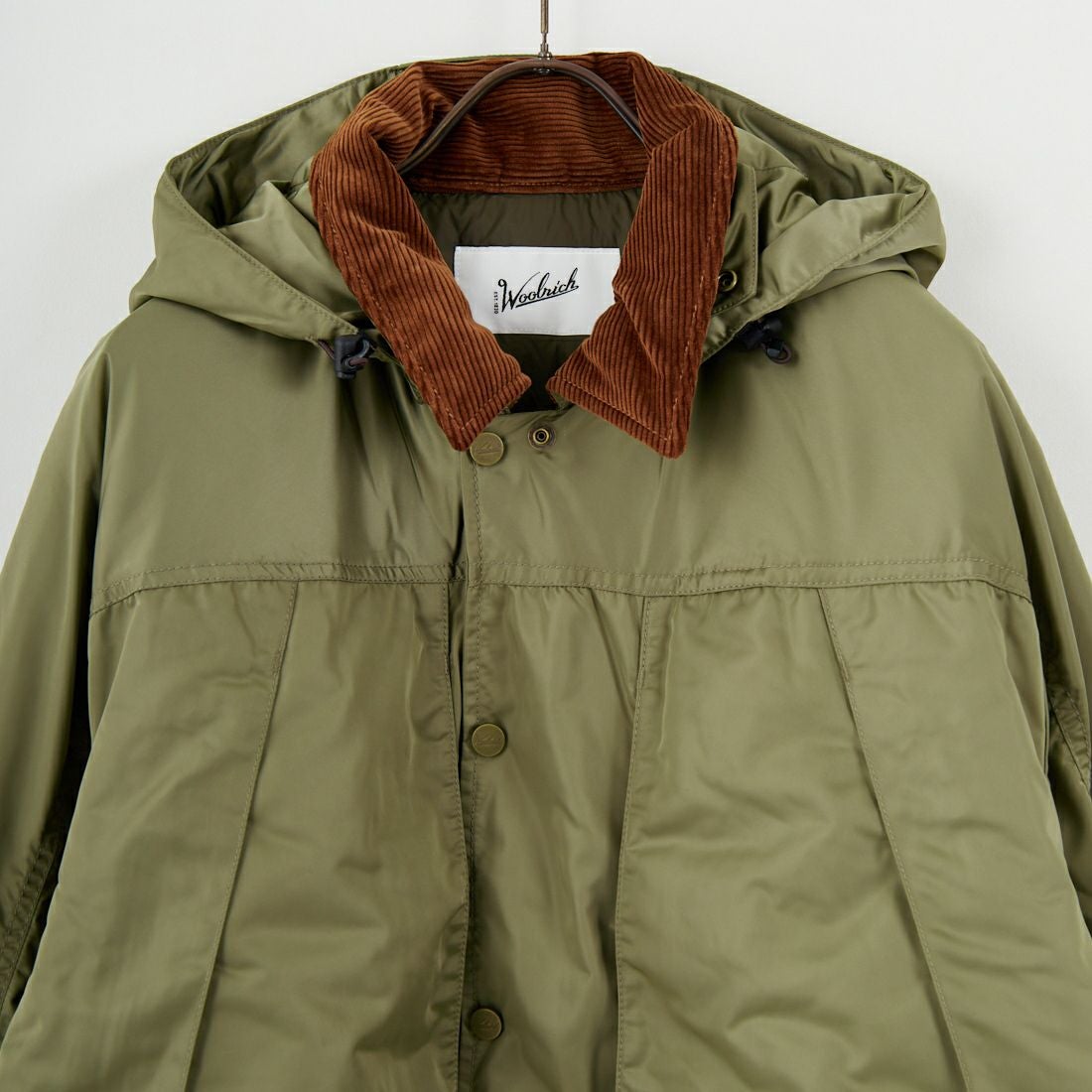 WOOLRICH [ウールリッチ] ハイカウントサテン フィッシングジャケット タイプ2 [WJOU2018] OLIVE