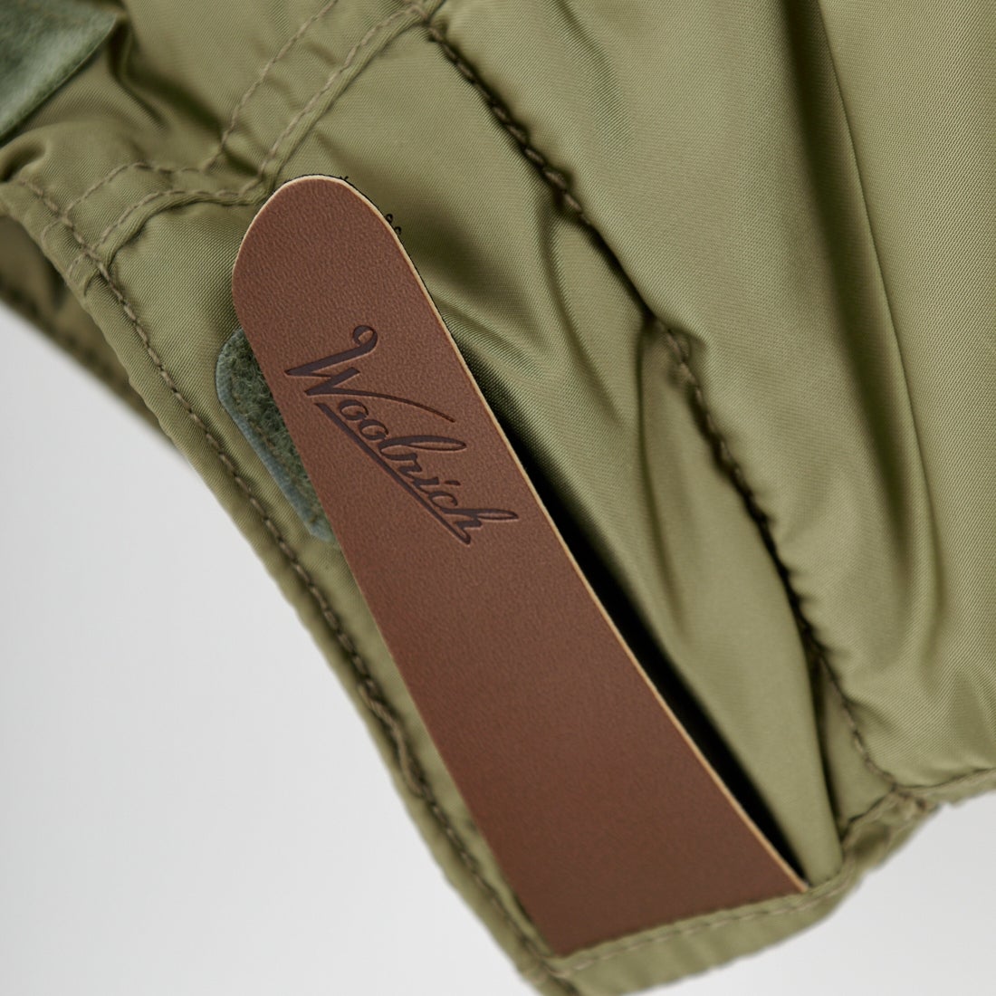 WOOLRICH [ウールリッチ] ハイカウントサテン フィッシングジャケット タイプ2 [WJOU2018] OLIVE