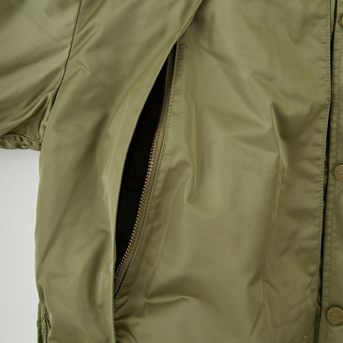 WOOLRICH [ウールリッチ] ハイカウントサテン フィッシングジャケット タイプ2 [WJOU2018] OLIVE