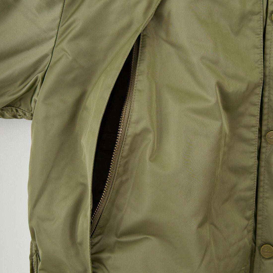 WOOLRICH [ウールリッチ] ハイカウントサテン フィッシングジャケット タイプ2 [WJOU2018] OLIVE