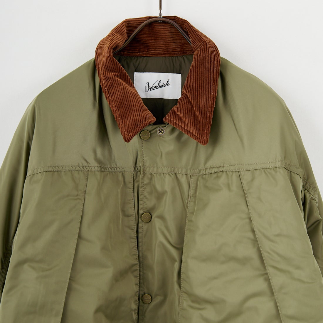 WOOLRICH [ウールリッチ] ハイカウントサテン フィッシングジャケット タイプ2 [WJOU2018] OLIVE