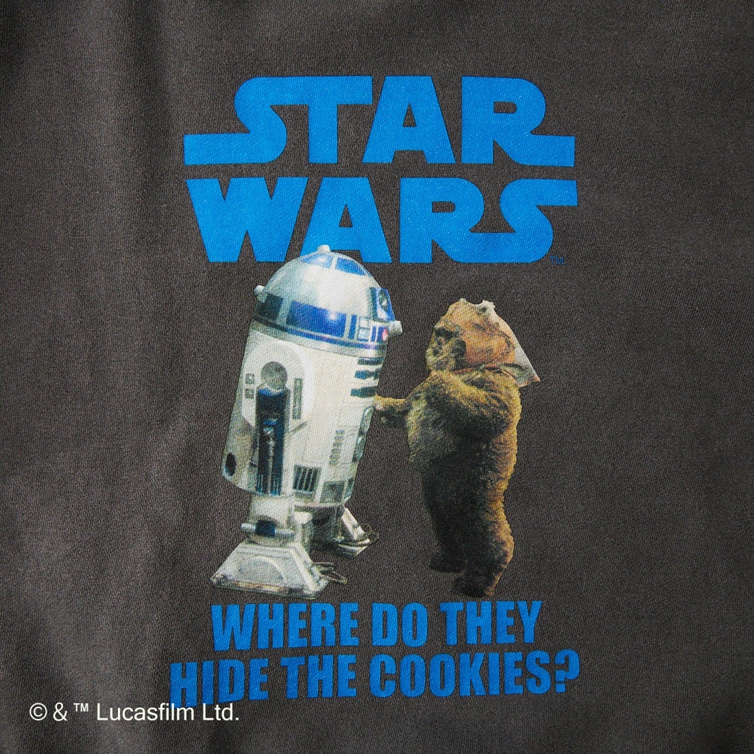 GOOD ROCK SPEED [グッドロックスピード] 別注 / STAR WARS / プリントスウェット [INTN-056-JF] CHARCOAL