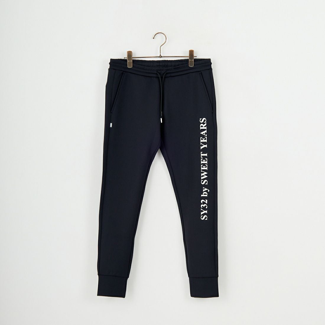 SY32 [エスワイサーティトゥ] ダブルニット スキニースウェットパンツ