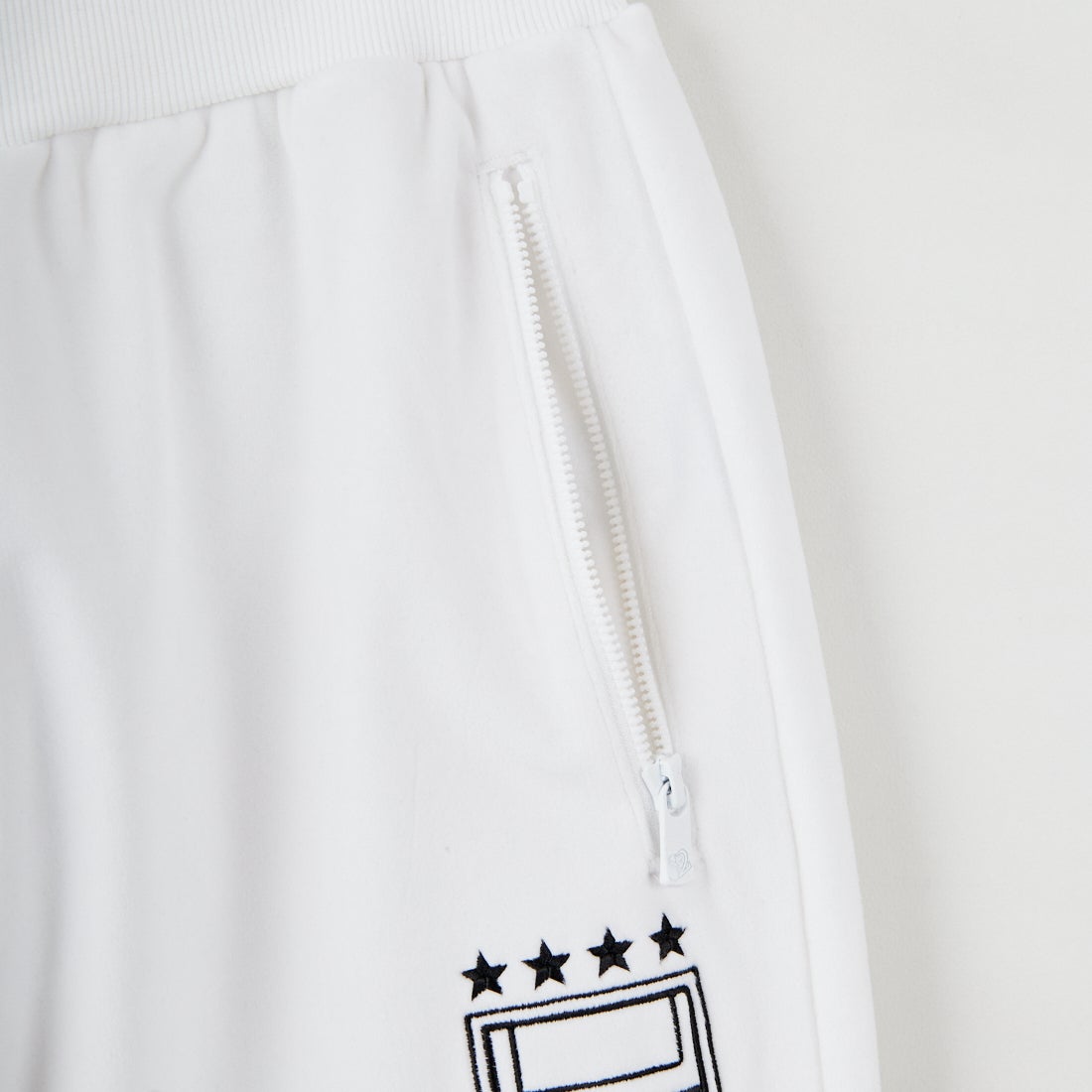 SY32 [エスワイサーティトゥ] ベロア 3レイヤーパンツ [15519] WHITE
