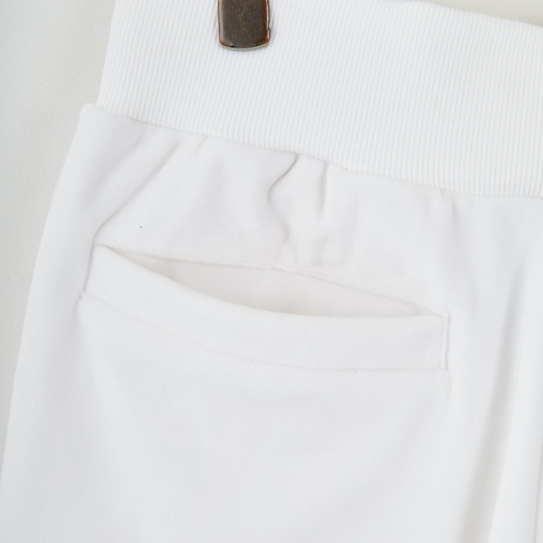 SY32 [エスワイサーティトゥ] ベロア 3レイヤーパンツ [15519] WHITE