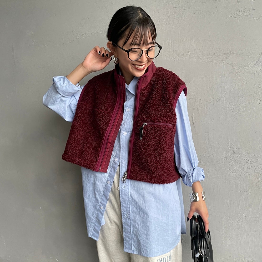 DK.RED&&モデル身長：150cm 着用サイズ：14&&