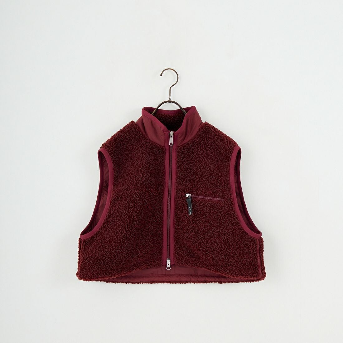 Gymphlex [ジムフレックス] コージーライトボア ショートベスト [GY