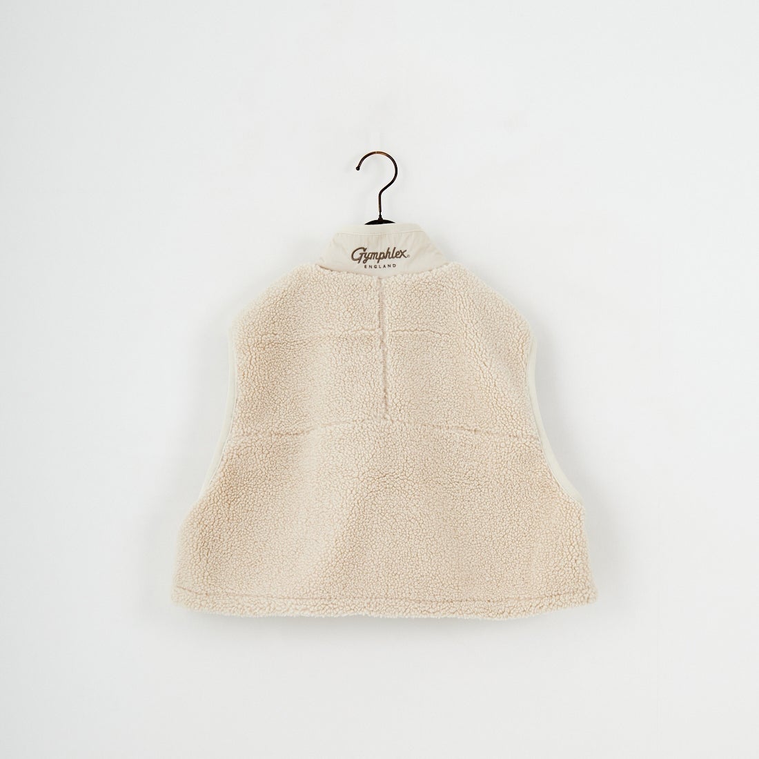 Gymphlex [ジムフレックス] コージーライトボア ショートベスト [GY-A0568BOL] OYSTER WHT
