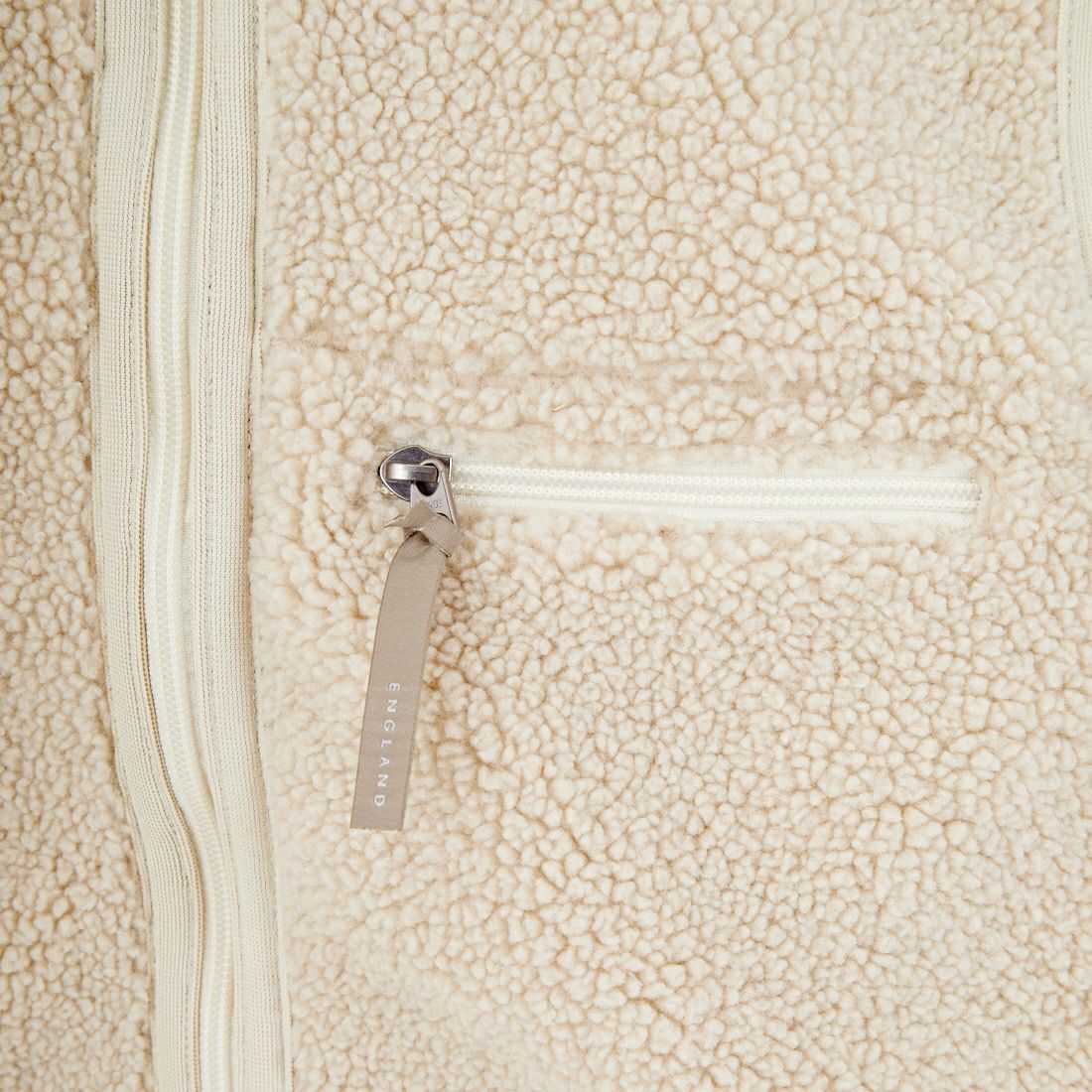 Gymphlex [ジムフレックス] コージーライトボア ショートベスト [GY-A0568BOL] OYSTER WHT