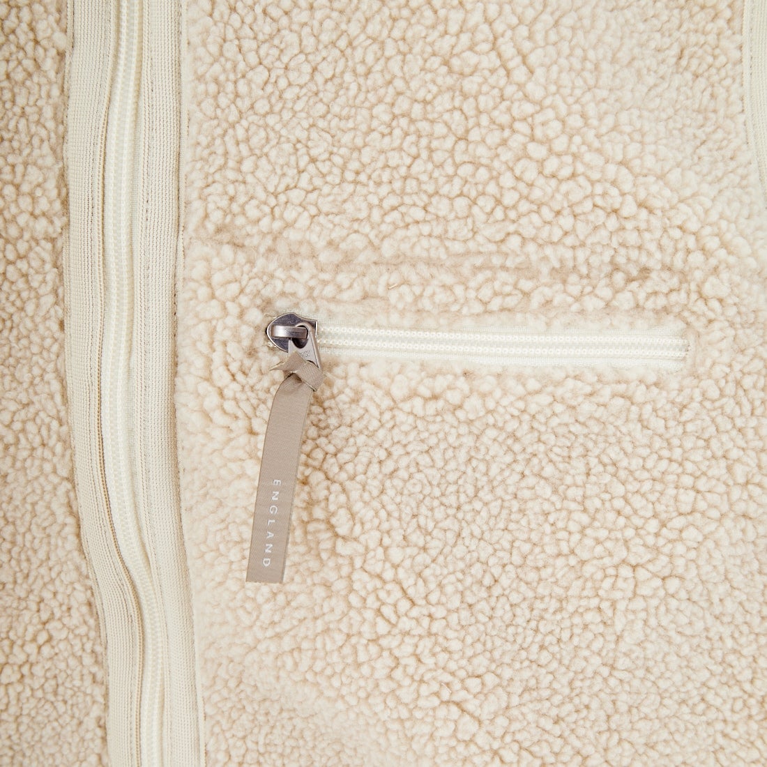 Gymphlex [ジムフレックス] コージーライトボア ショートベスト [GY-A0568BOL] OYSTER WHT