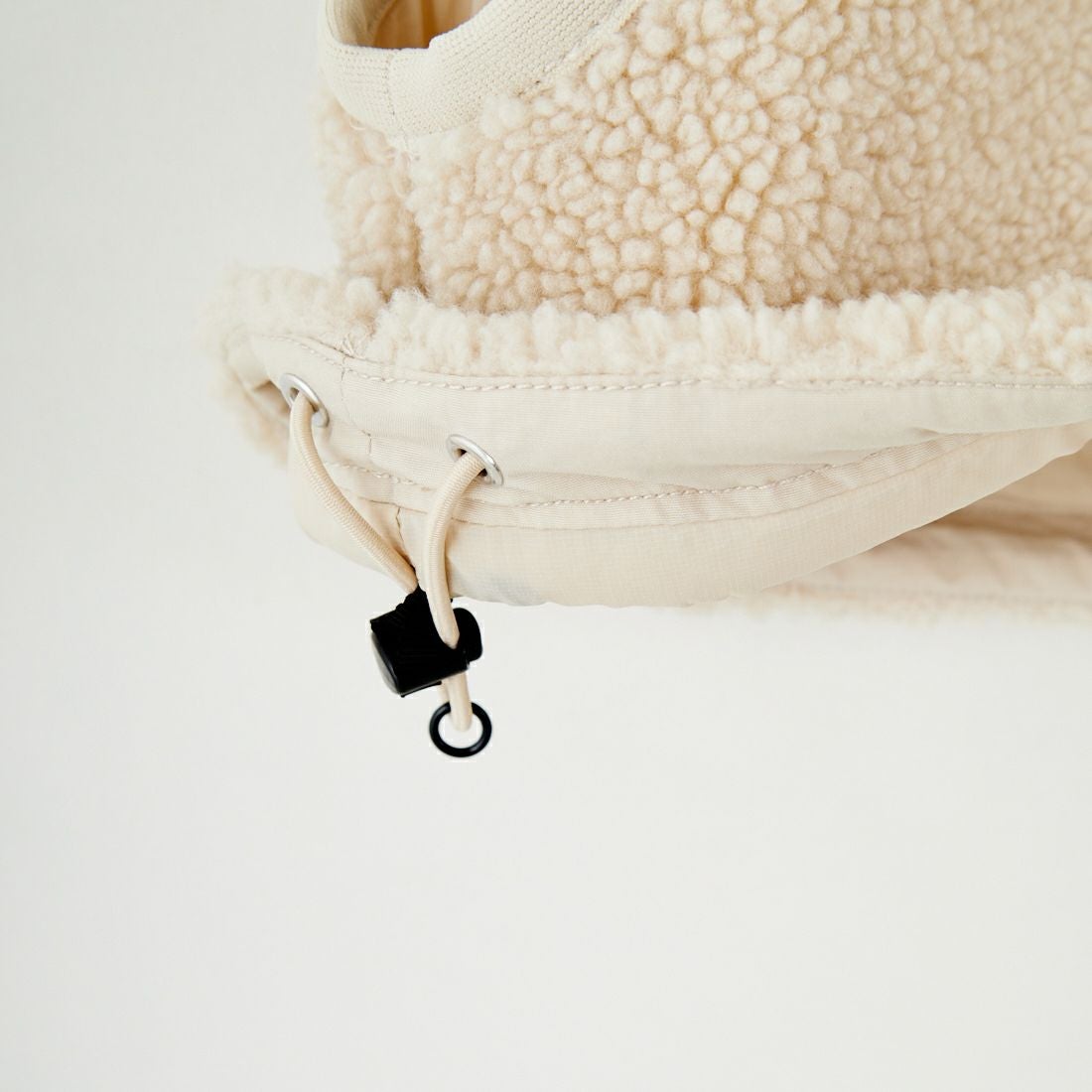 Gymphlex [ジムフレックス] コージーライトボア ショートベスト [GY-A0568BOL] OYSTER WHT