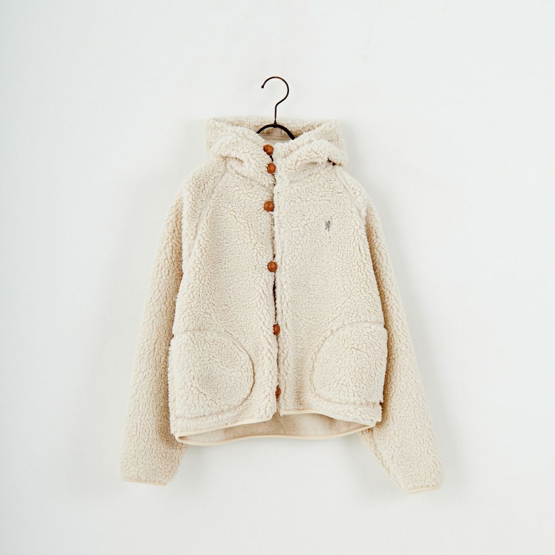 Gymphlex [ジムフレックス] ボアフードショートジャケット [GY-A0725BOA] OYSTER WHT