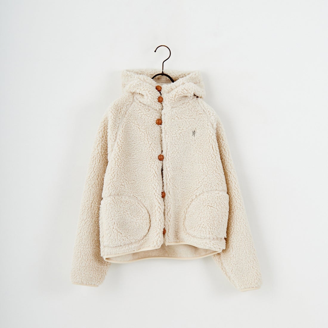 Gymphlex [ジムフレックス] ボアフードショートジャケット [GY-A0725BOA] OYSTER WHT