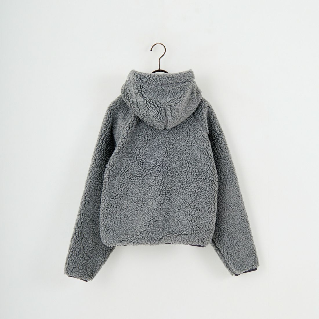 Gymphlex [ジムフレックス] ボアフードショートジャケット [GY-A0725BOA] DK.H.GREY