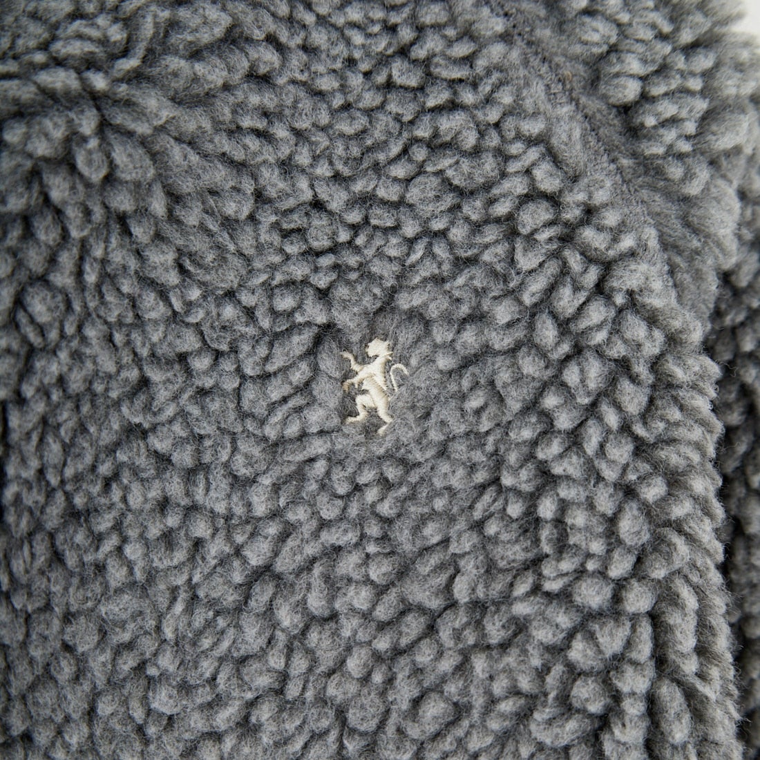 Gymphlex [ジムフレックス] ボアフードショートジャケット [GY-A0725BOA] DK.H.GREY