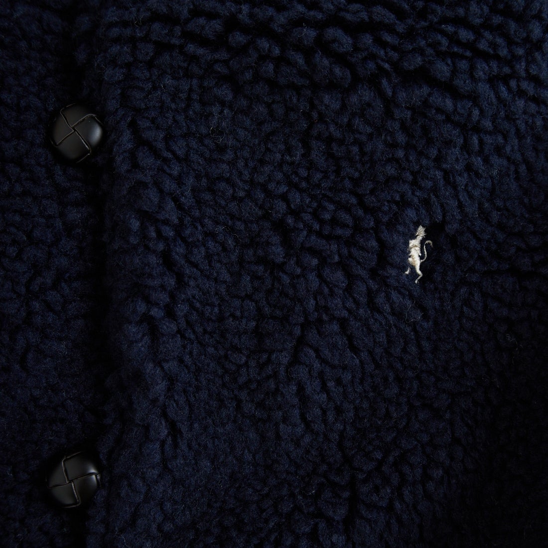 Gymphlex [ジムフレックス] ボアフードショートジャケット [GY-A0725BOA] NAVY