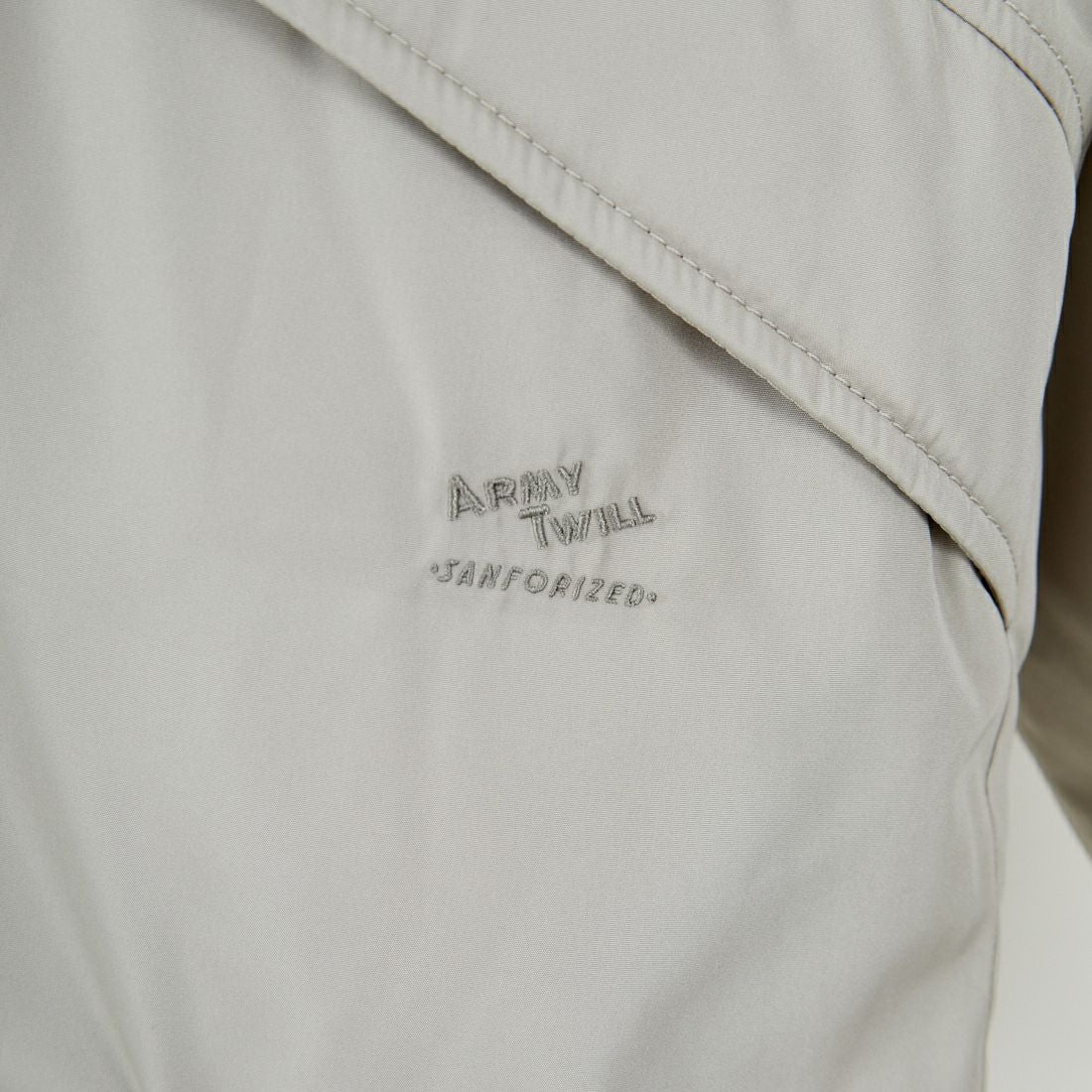 ARMY TWILL SANFORIZED [アーミーツイル サンフォライズド] Pe Weather パディングジャケット [AM-2554006] GRAY