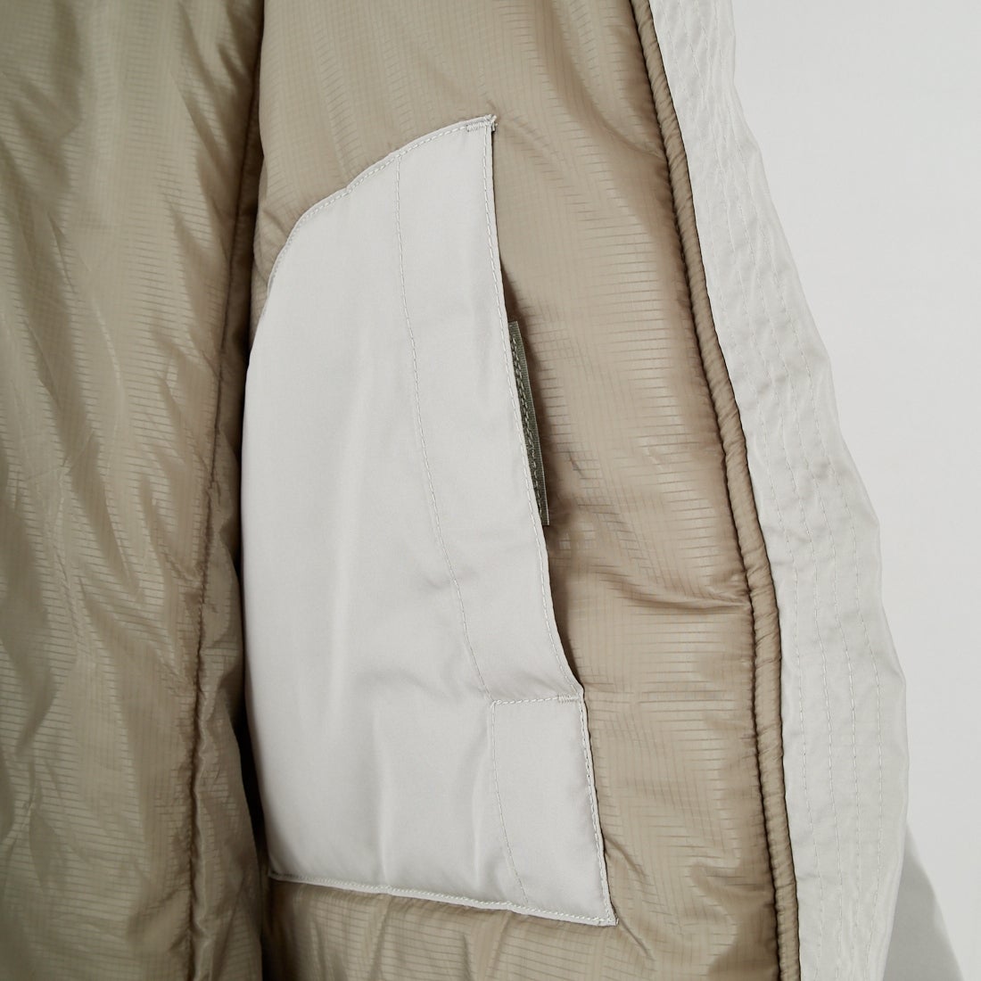 ARMY TWILL SANFORIZED [アーミーツイル サンフォライズド] Pe Weather パディングジャケット [AM-2554006] GRAY