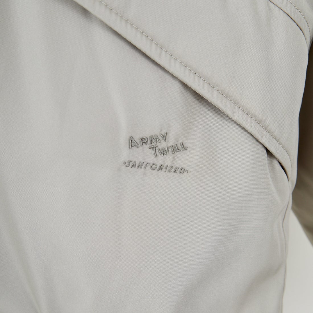 ARMY TWILL SANFORIZED [アーミーツイル サンフォライズド] Pe Weather パディングジャケット [AM-2554006] GRAY