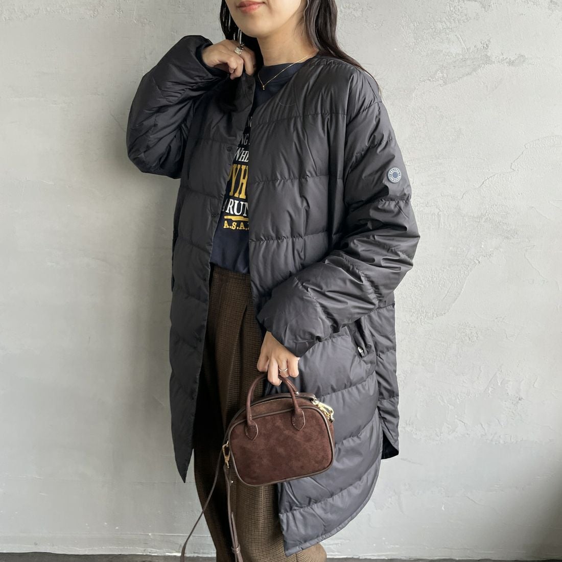 BLACK&&モデル身長：160cm 着用サイズ：2&&