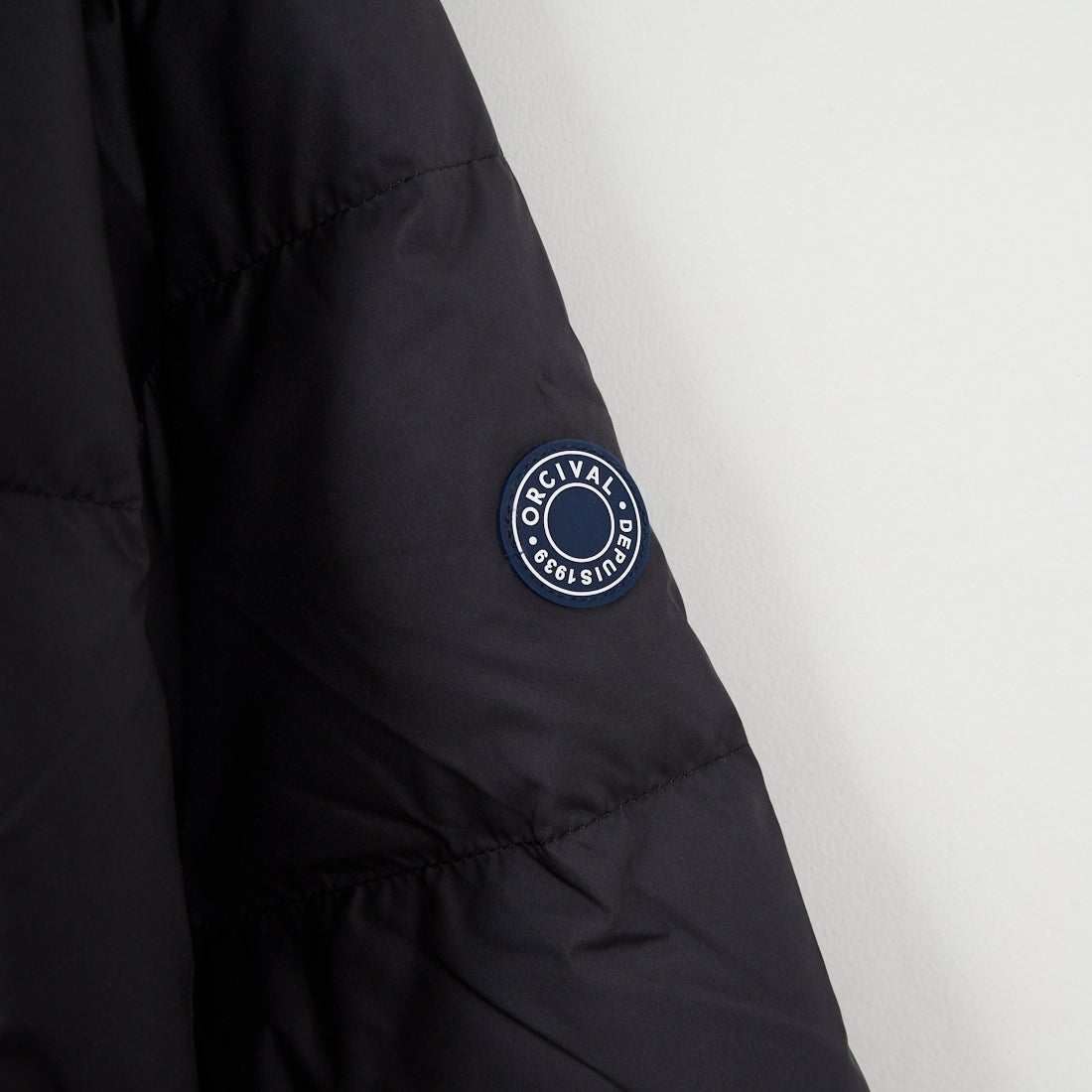 ORCIVAL [オーシバル] ラウンドネックロングコート [OR-A0602DPR] BLACK