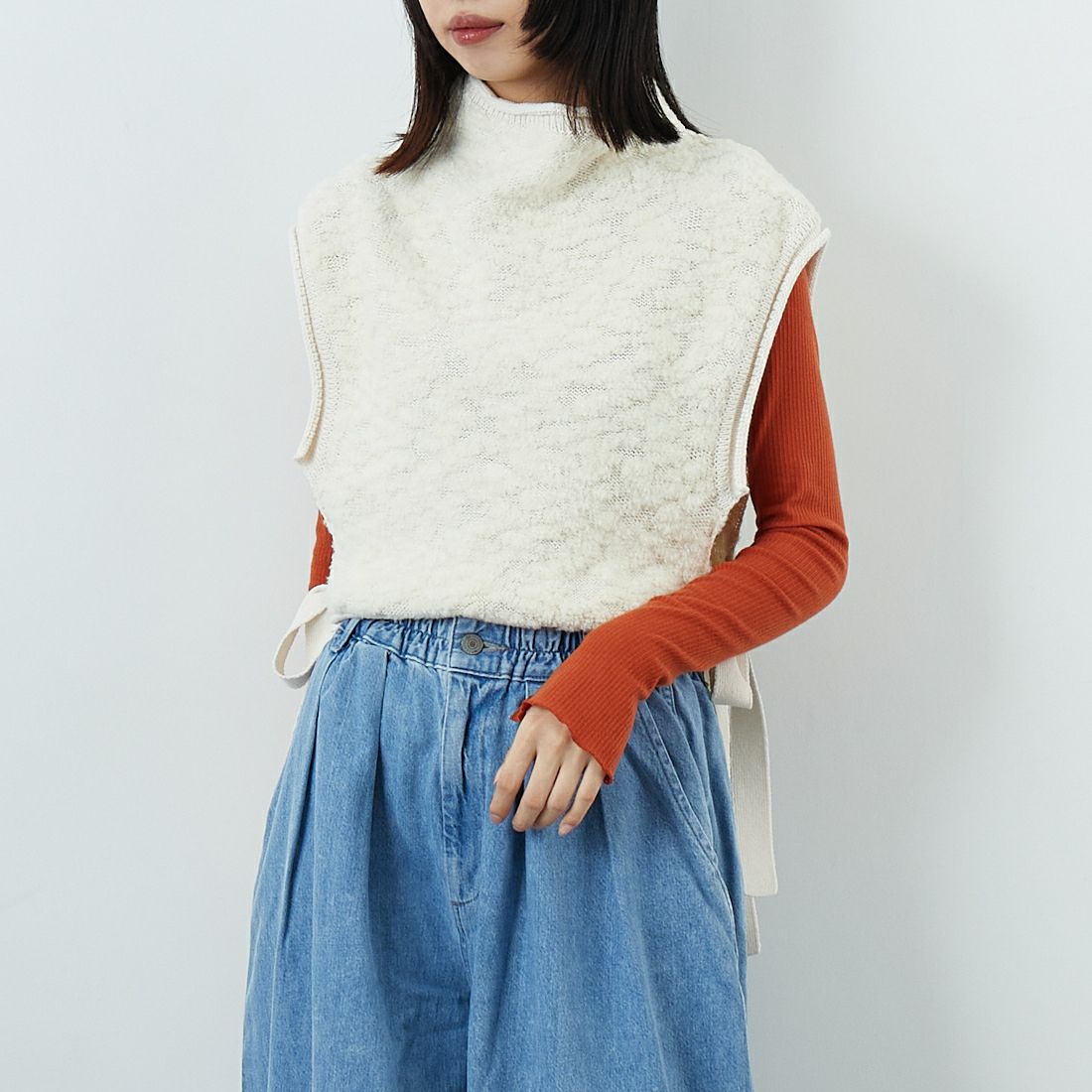 TRICOTS JEAN MARC [トリコット ジーン マルク] ニットベスト [SEVULLE