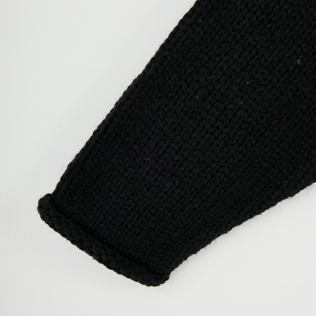 ChahChah [チャーチャー] フラワーwithラブ ハンドニット [CC-25FW-KN01] BLACK