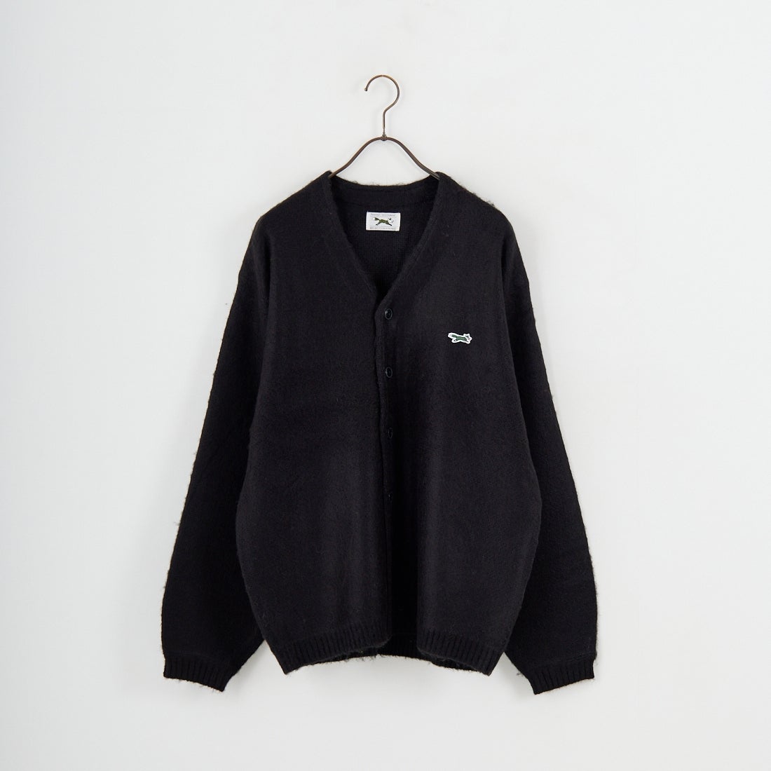 THE FOX [ザフォックス] 別注 シャギーニットカーディガン [JFL25AW-05-JF] BLACK