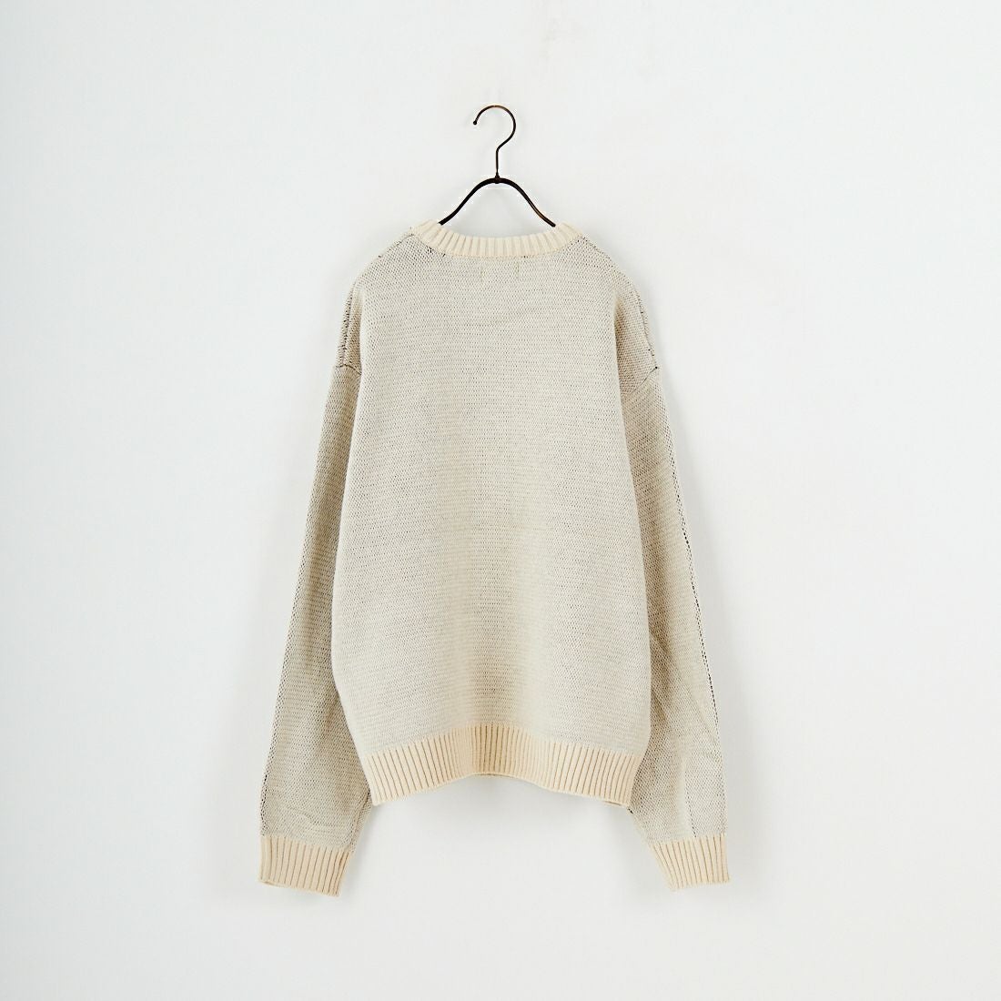 THE FOX [ザフォックス] 別注 アニマル柄クルーネックジャガードニット [JFL25AW-09-JF] NATURAL