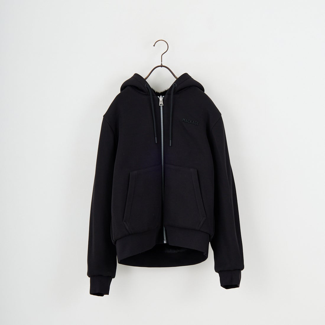 MACKAGE [マッカージュ] GWENDAL リバーシブルパーカー [11752711] BLACK