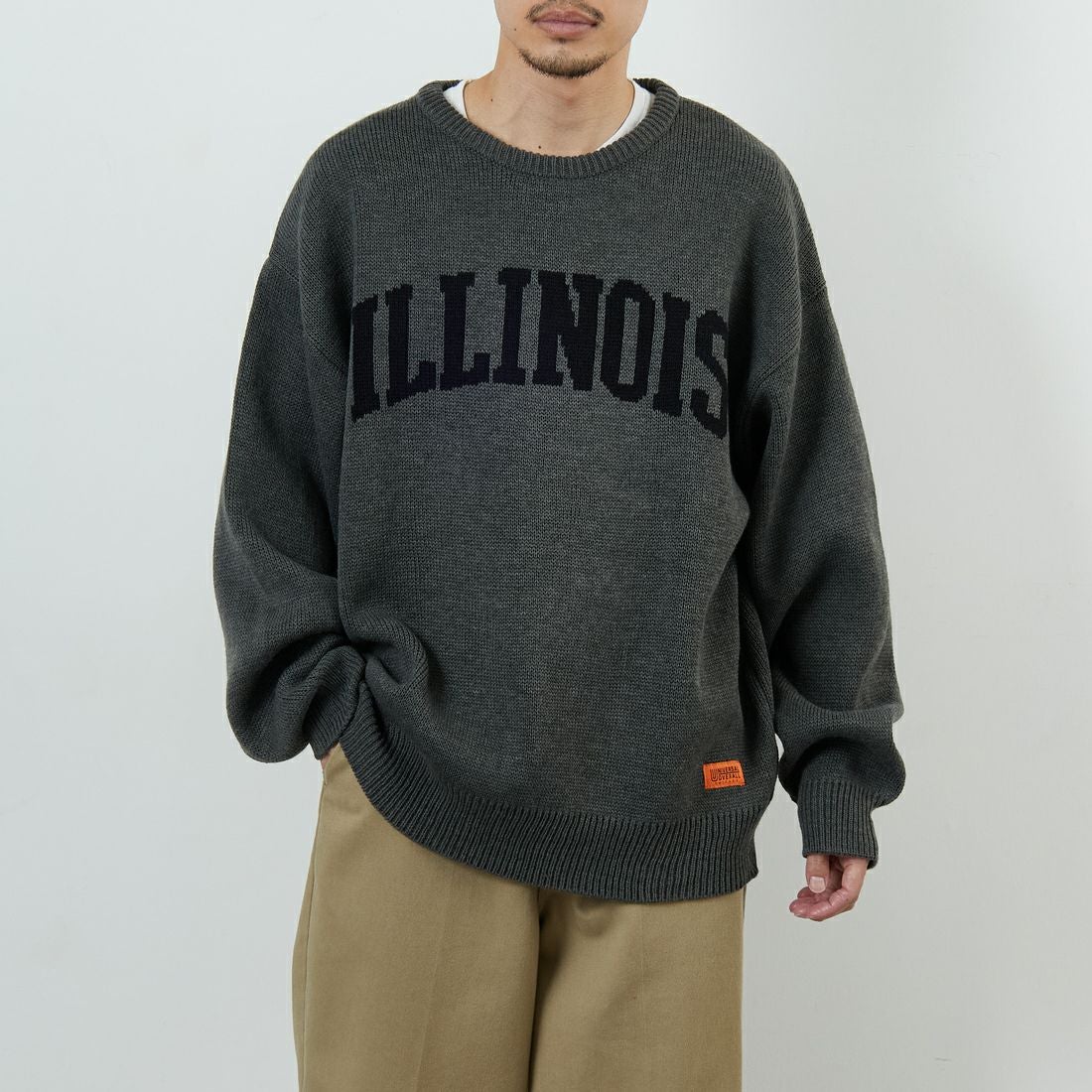 CHARCOAL&&モデル身長：168cm 着用サイズ：L&&