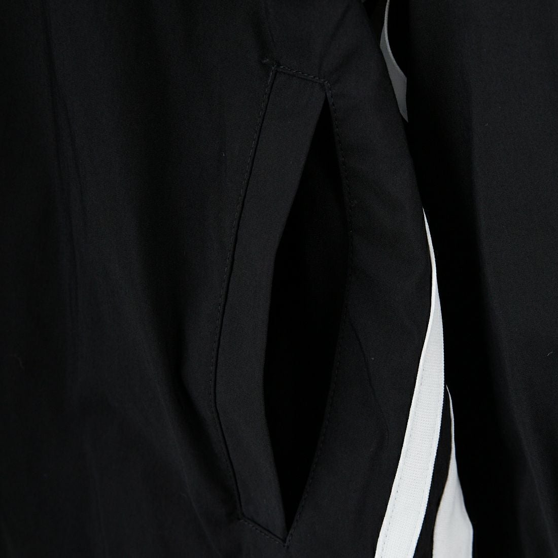 DIGNITE COLLIER [ディニテコリエ] サイドライン シャツブルゾン [80256120] 004 ﾌﾞﾗｯｸ