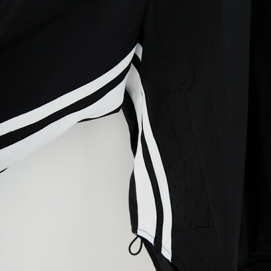 DIGNITE COLLIER [ディニテコリエ] サイドライン シャツブルゾン [80256120] 004 ﾌﾞﾗｯｸ