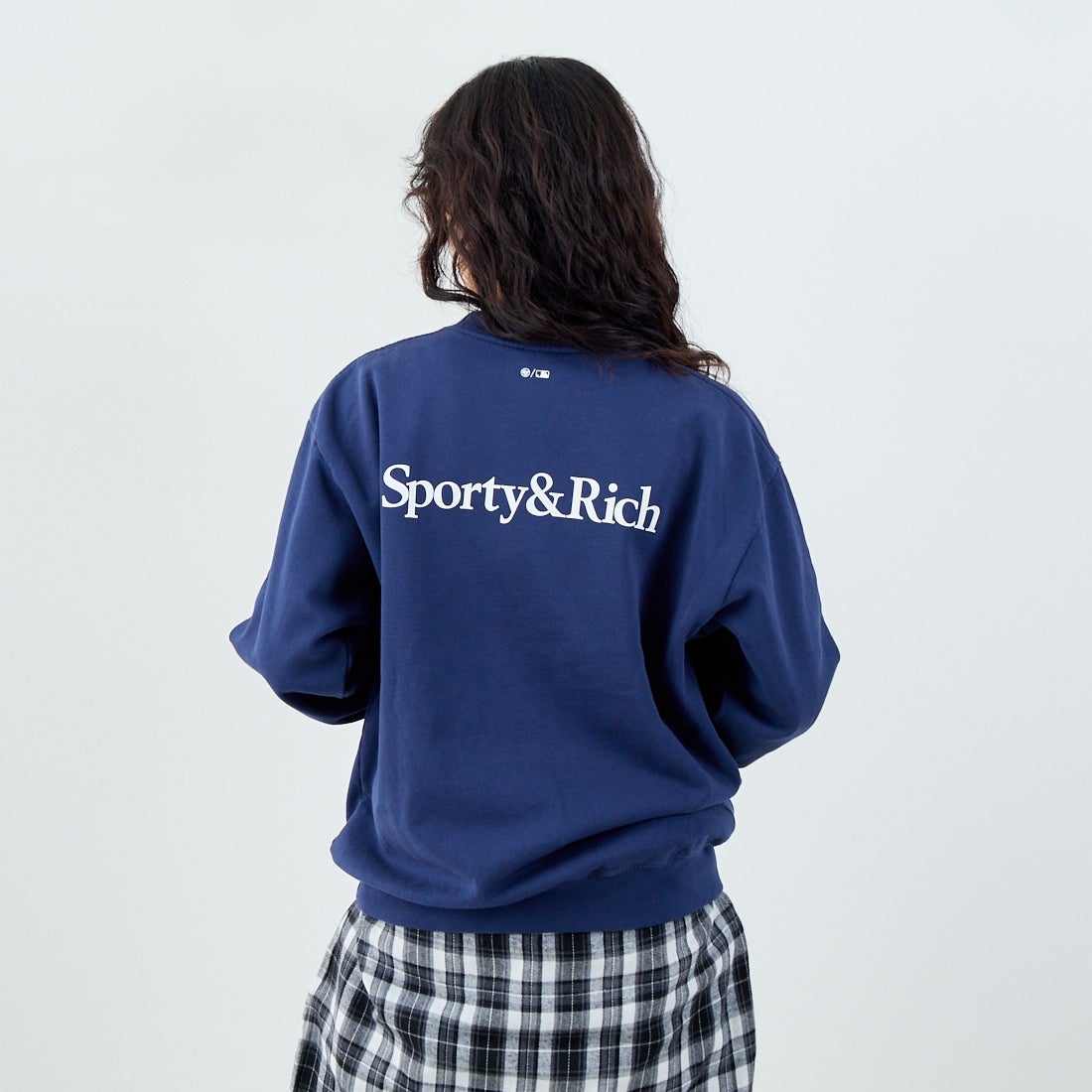 Sporty&Rich [スポーティアンドリッチ] NY セリフロゴクルーネック